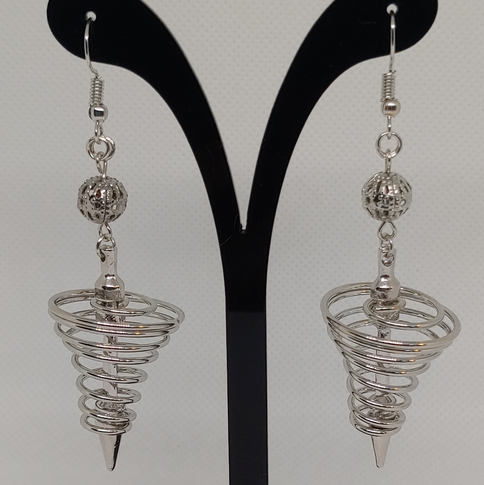 Spiral Pendulum earrings